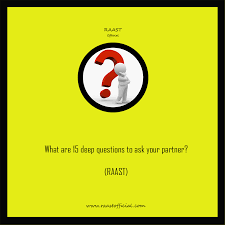 deep questions to ask your partner