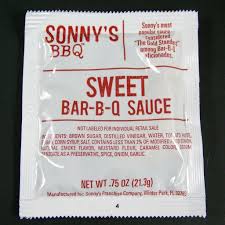 6 sonny 039 s sweet bbq sauce packages