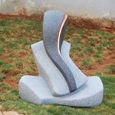 Ndc Grey Frp Garden Sculpture For