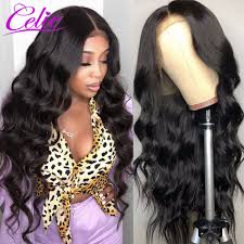 Brazilian virgin hair full lace human hair wig. Celie Hair 6x6 Closure Wig Brazilian Lace Wigs Pre Plucked With Baby Hair Glueless 13x6 Body Wave Lace Front Human Hair Wigs Human Hair Lace Wigs Aliexpress