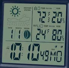 Bulova Forecaster B1708 Digital Weather