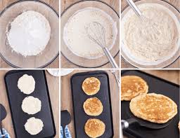 ermilk pancakes with vanilla and