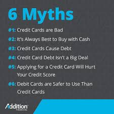 We have a clear champion. The Top 6 Credit Debt Myths That Might Surprise You