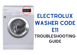Turn off the main power switch, and turn it on again. Electrolux Washer Code E11 Troubleshooting Guide Diy Appliance Repairs Home Repair Tips And Tricks