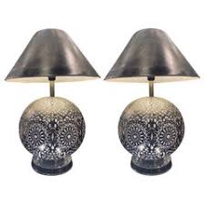Illuminate any outside lounge area or dining space with an outdoor table lamp or. African Table Lamps 48 For Sale At 1stdibs