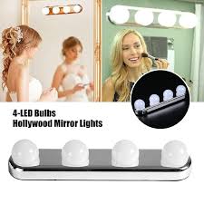 led bulbs makeup mirror battery lights