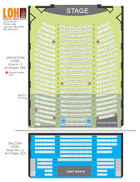 Loh Seating Chart Lebanon Opera House