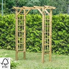 Harrier Wooden Garden Arch Small