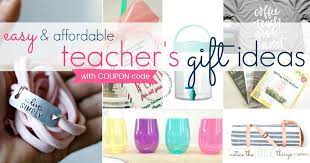 easy affordable teacher s gift ideas
