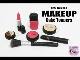 makeup cake toppers easy how to you