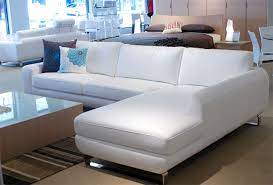 Sofas Torino White Leather 2 3