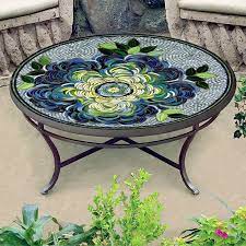 Giovella Mosaic Coffee Table Round