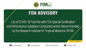 fda advisory no 2021 2094 list of