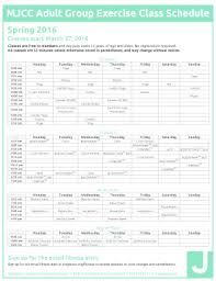 editable fitness schedule templates