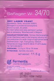 Fermentis Saflager W34 70 Dry Lager Yeast 11 5g
