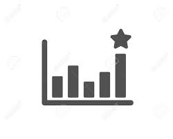 Efficacy Icon Business Chart Sign Analysis Graph Symbol Quality