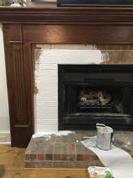 how to paint fireplace mantel