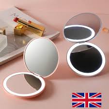 small folding magnifying mirror with