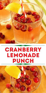 cranberry lemonade diary of a recipe
