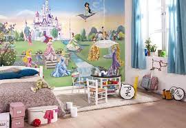 Princess Wallpaper In Kids Bedroom