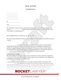 free deal letter template faqs