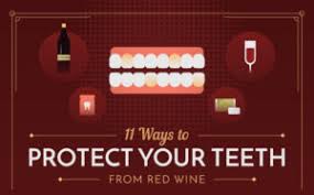protect teeth from red wine stains