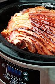 Place ham in a slow cooker. Slow Cooker Ham With Maple And Brown Sugar Favorite Family Recipes