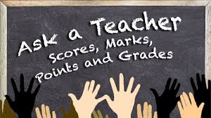 scores marks points and grades