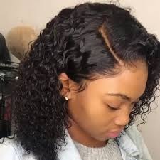 See more ideas about human hair wigs, human hair, wig hairstyles. Gamay Hair 9a Glueless Indian Virgin Human Hair Wigs Curly Bob 360 Lace Frontal Wigs For Women Gh20 Vh 360 Bob In 2020 Bob Hairstyles Curly Lace Wig Curly Bob Wigs