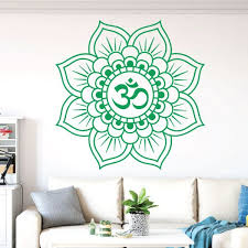 Mandala Lotus Flower Om Yoga