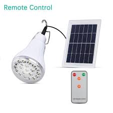 Solar Bulb Dimmable Prodeli Solar Powered Lights 150lm 20 Led Bulb Portable Multi Functional Lamp With Remote For Camping Tend Hiking Fishing