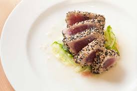 seared tuna recipe asian slaw