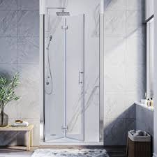 Elegant Frameless Bifold Shower Door 30