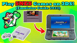play snes games on homebrewed 3ds in