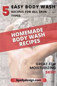 how to make homemade body wash five