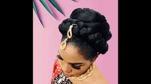 Braided headband with messy bun instead of a scarf or bedazzled headband, why not try a front braid to accent your casual updo? Cristoli Fatima Hair Bun Goddess Braid Headband For Black Women Cristoli Beauty Youtube