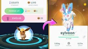 There are plenty of pokemon go eevee evolution nicknames to use for the numerous evolutions, and we've got them all here. Finally Evolve Eevee Into Sylveon Sylveon Pokemon Go Youtube