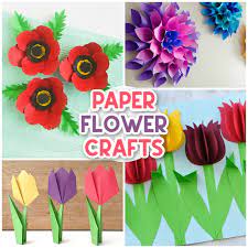 20 easy paper flower crafts