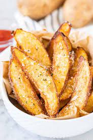 Potato Wedges Air Fryer Recipe gambar png