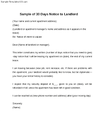 14 Template For 30 Day Notice Profesional Resume