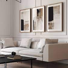 Abstract Art Living Room Decor