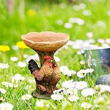 Garden Statue Bird Bath Polyresin
