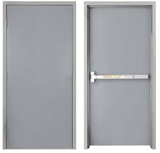 Steel Door Drywall Frame Exit Device