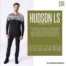 Lularoe Long Sleeve Hudson Shirt Nwt Nwt
