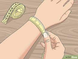 Find yourself a fabric tape measure (not a metal diy one! How To Measure Wrist Size 10 Steps With Pictures Wikihow