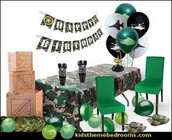 This fabulous camo balloon garland kit contains everything you need to create your own party decor for any. Decorating Theme Bedrooms Maries Manor Army Party Decorations Camouflage Party Supplies Army Party Ideas Military Party Ideas For A Boy Birthday Party Army Camouflage Decorations
