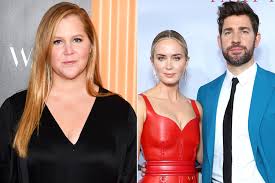 84% trainwreck (2015) lowest rated: John Krasinski Thanks Amy Schumer For Blowing Up His Pretend Marriage For Publicity With Emily Blunt Ew Com