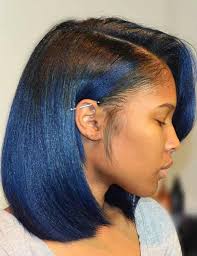 Looking for blue black hair color ideas? 30 Best Hair Color Ideas For Black Women