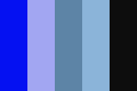 blue car color palette
