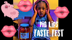 pickled pig lips taste test